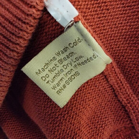 Paradise Collection knit cotton sweater size XL - Picture 4 of 4